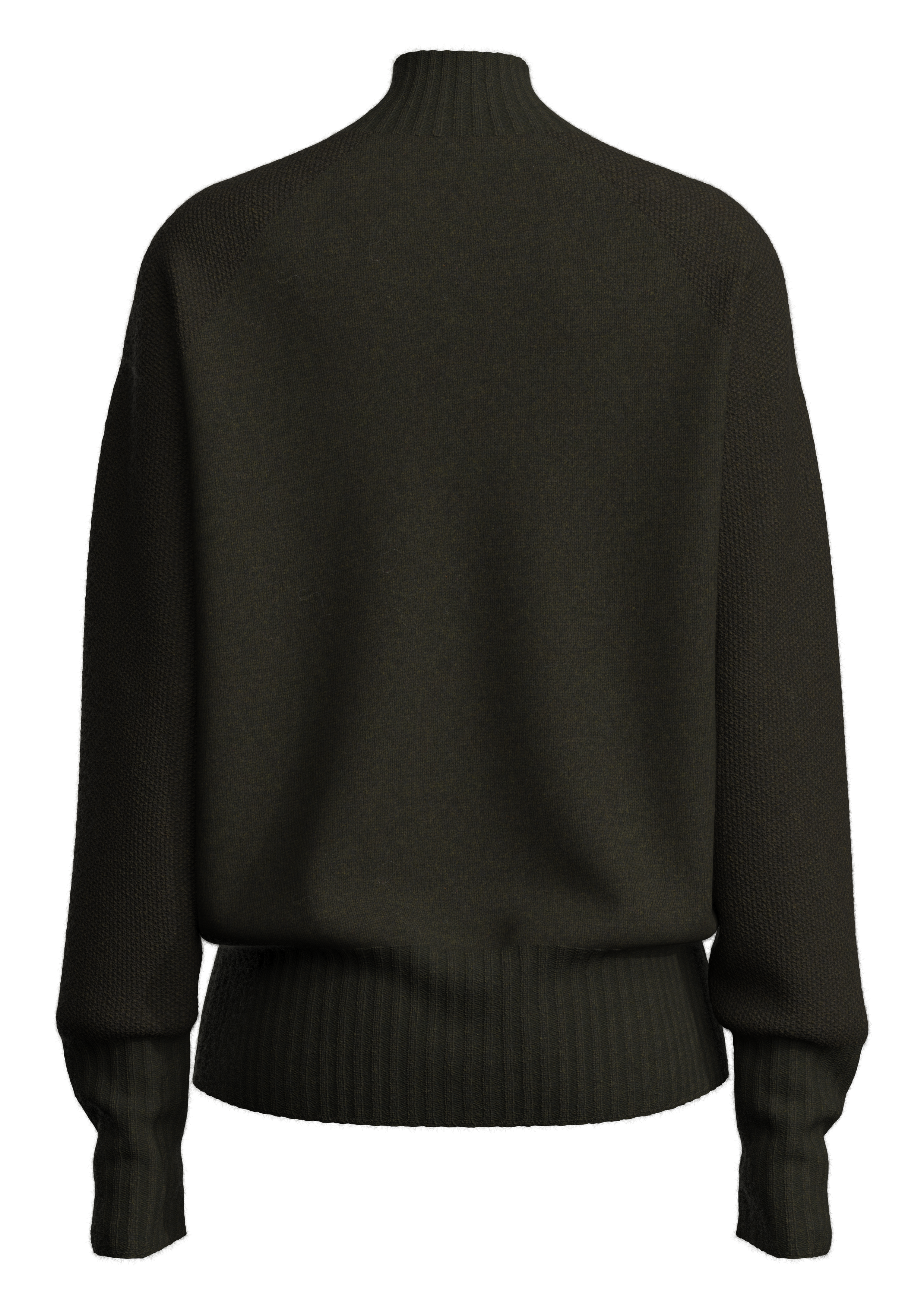 女式绞花针织套头毛衣